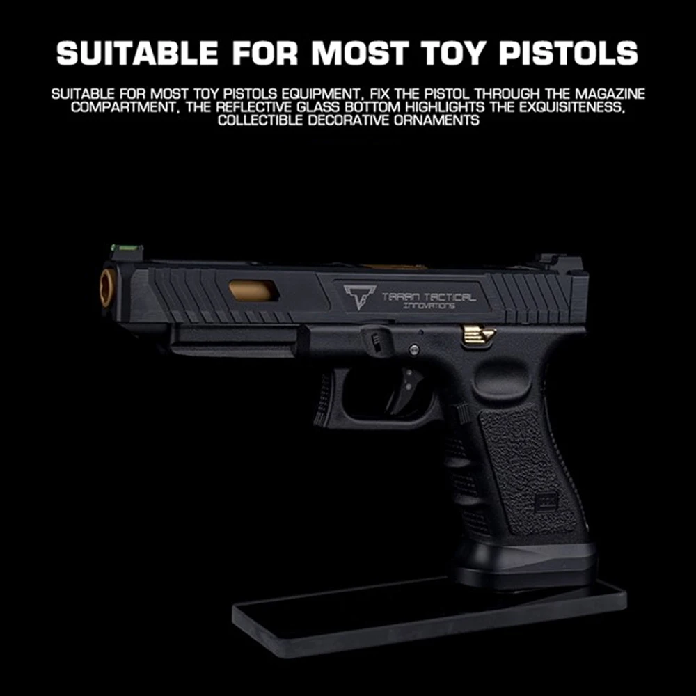 Soporte de exhibición portátil para pistolas, montaje rápido seguro - imagen 5