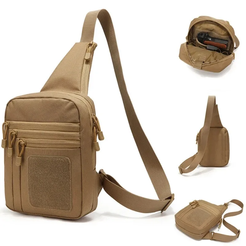 Bandolera táctica de pecho con funda para pistola de porte oculto - imagen 4