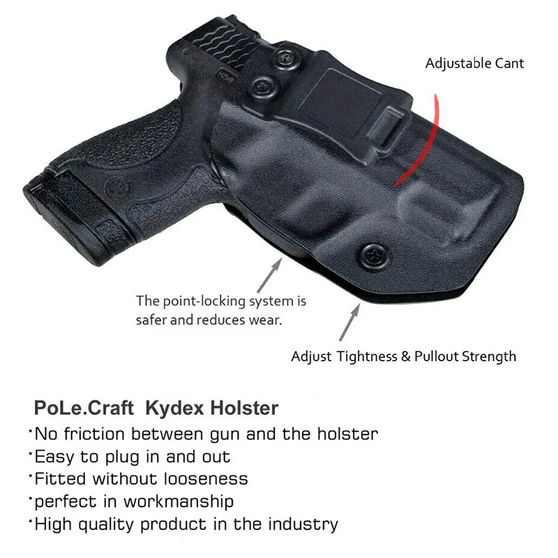 Funda IWB Kydex oculta Smith & Wesson M&P Shield 2.0 - imagen 3