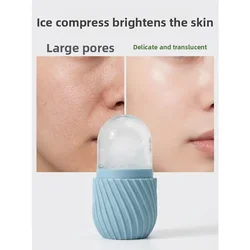 Masajeador facial de hielo en molde compacto para poros