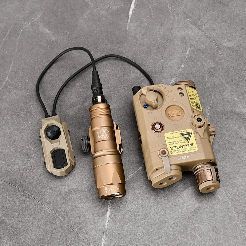 WADSN interruptor táctico dual AXON PEQ-15 y M300A/M600C Picatinny - imagen 4