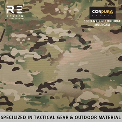 Tela Cordura nailon camuflaje PU impermeable para mochilas tácticas
