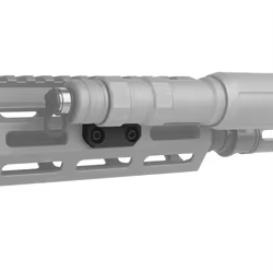 Soporte lateral linterna táctica Airsoft M-LOK, base metálica para riel
