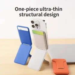 Soporte de teléfono con ranura para tarjetas – plegable ajustable