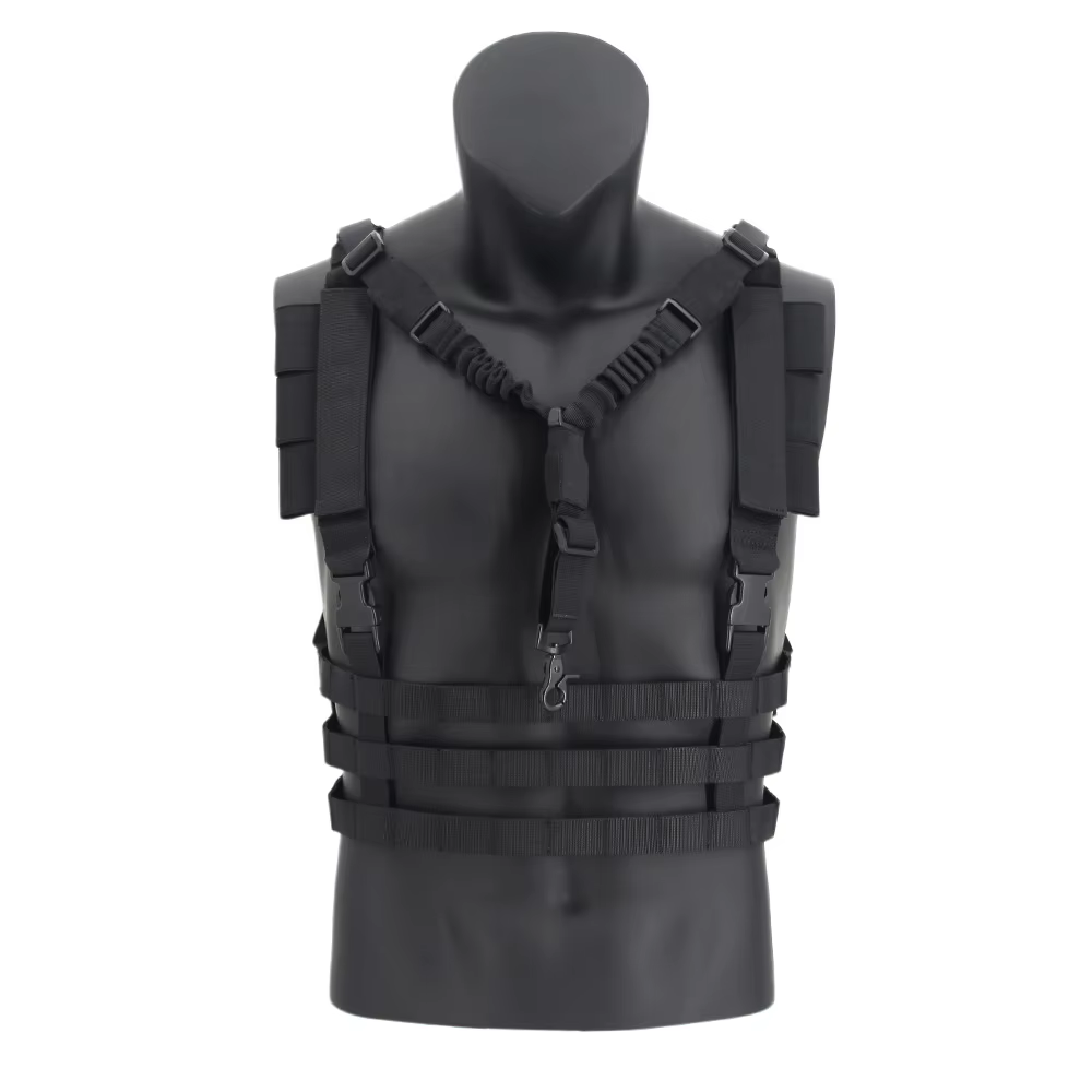 Chaleco táctico MOLLE modular ripstop con porta-cargadores - imagen 2