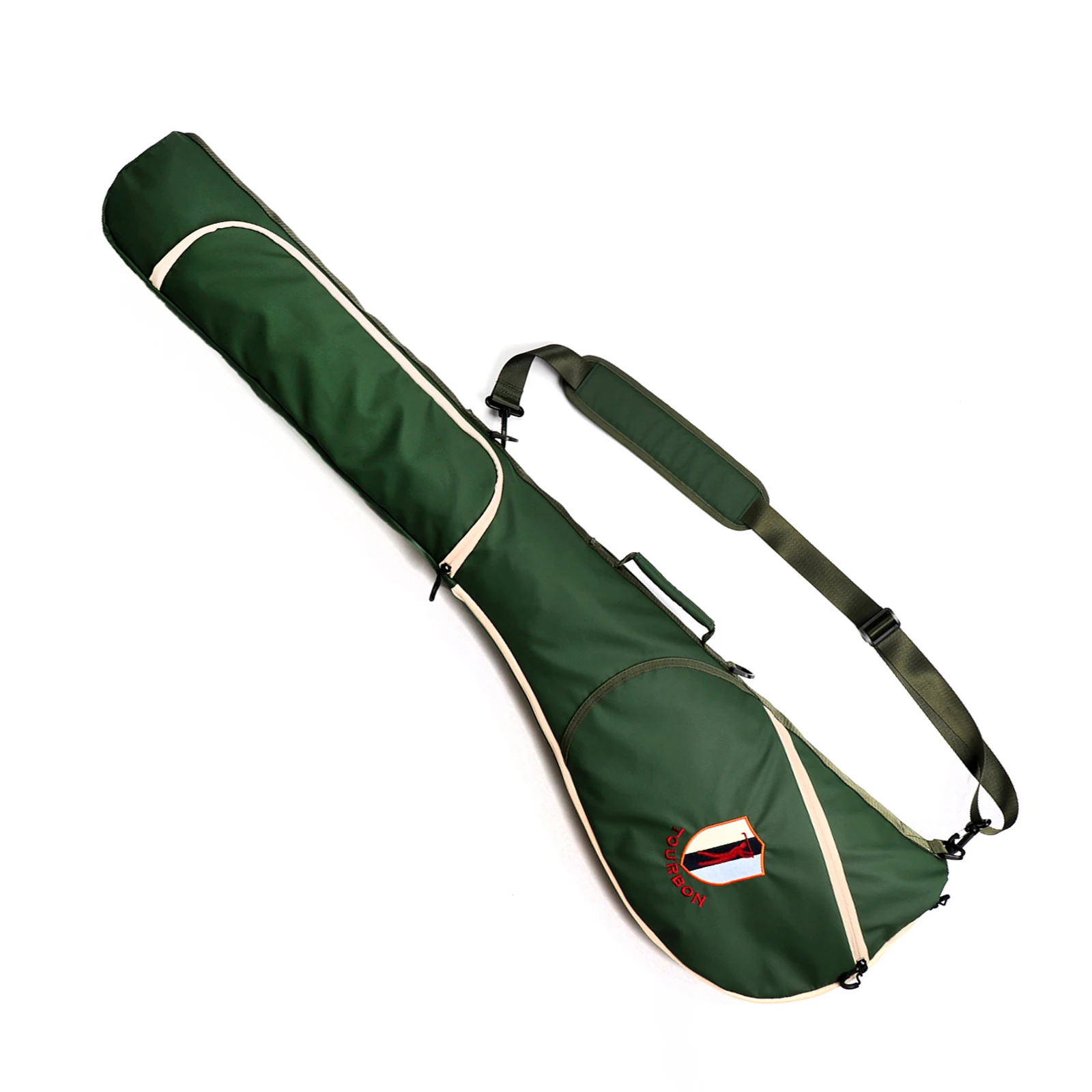 Tourbon Bolsa Golf Nylon Verde Ligera Impermeable - imagen 4