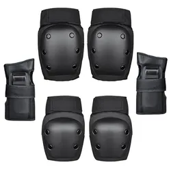 Set protectores patinaje rodilleras muñequeras para todos
