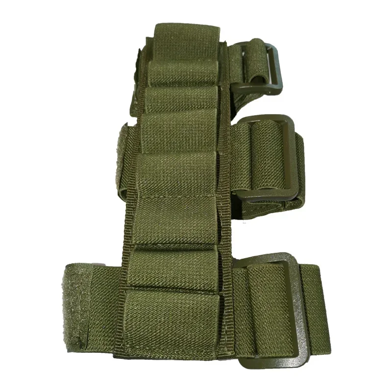 Culata táctica rifle con soporte de munición y bolsa para brazo