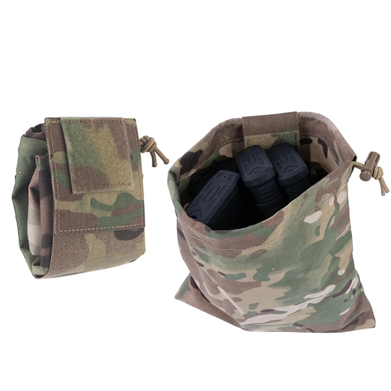 Bolsa táctica plegable MOLLE para cargadores y herramientas de caza