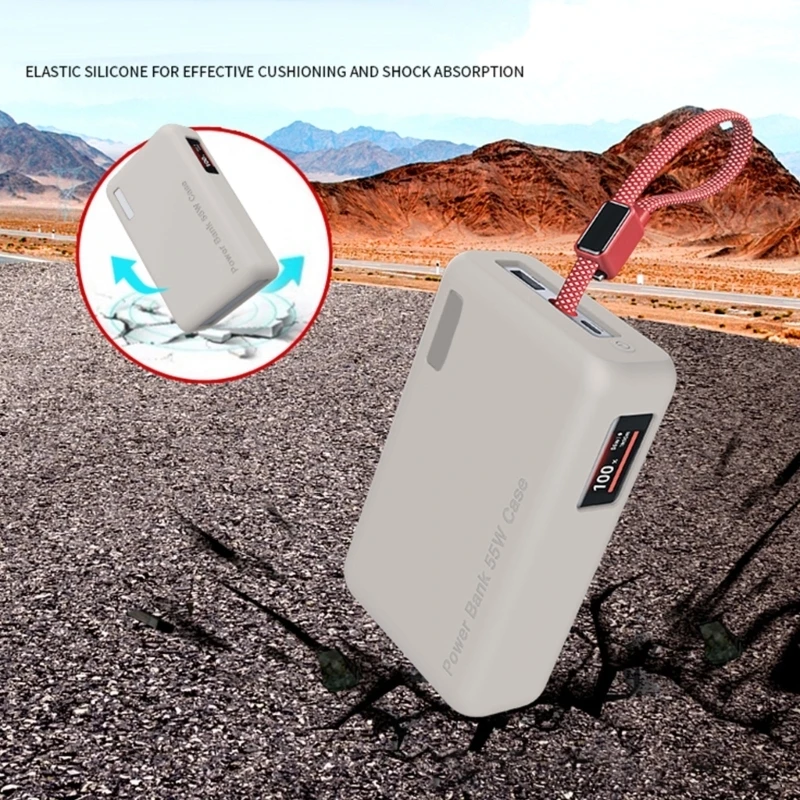 Soft Touches PB545 – Funda protectora de silicona para powerbank - imagen 2