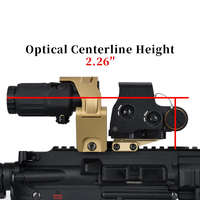 FTC OMNI Riser Unit montaje táctico para mira plegable Airsoft - imagen 4