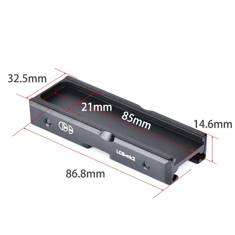 Panel de Control Táctico LCS con Ranura Picatinny para Surefire - imagen 2