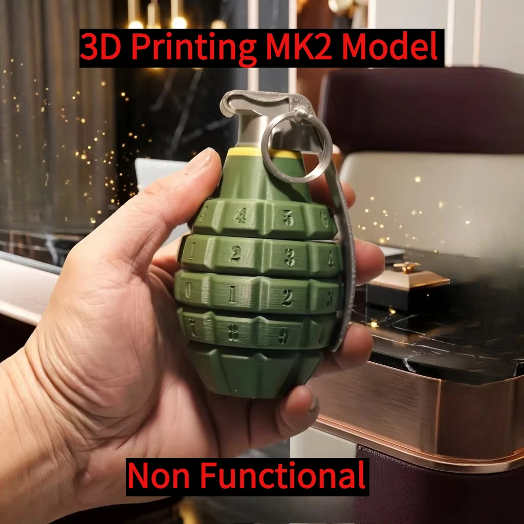 Réplica MK2 mecánica con candado – Modelo coleccionable ensamblable