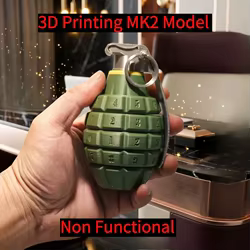Réplica MK2 mecánica con candado – Modelo coleccionable ensamblable