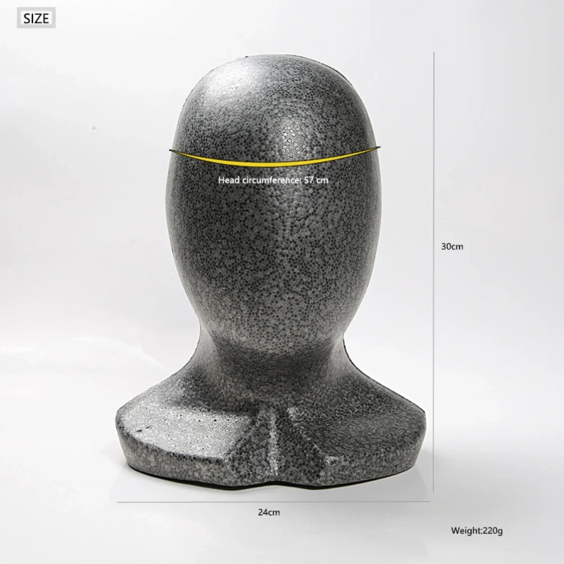 Modelo de cabeza de espuma para exhibición de casco FMA Airsoft