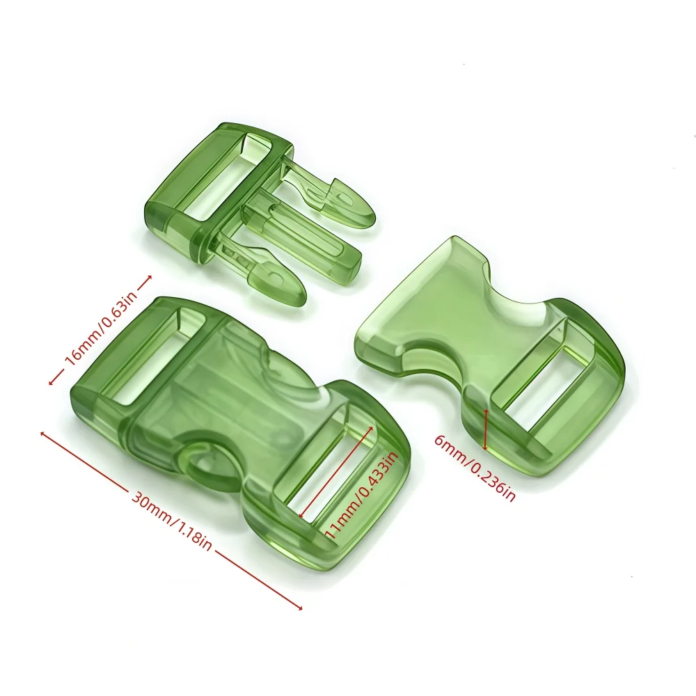 Hebillas en varios colores para proyectos DIY