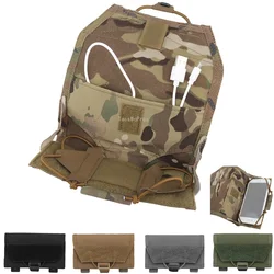 Bolsa táctica MOLLE liberación rápida para GPS y móvil en chaleco