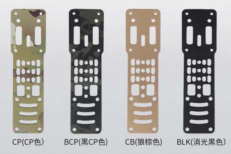Adaptador modular con puntos de sujeción