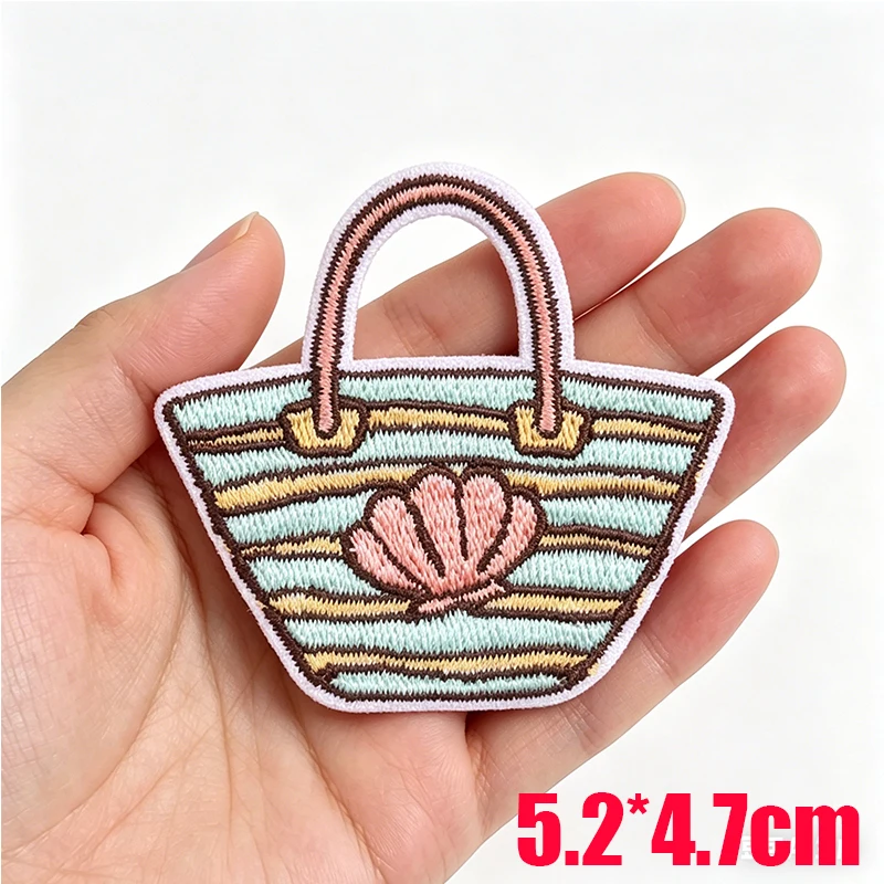 Detalle decorativo tropical para aplicar con plancha