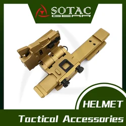 SOTAC-GEAR montaje abatible CNC elevador para mira holográfica