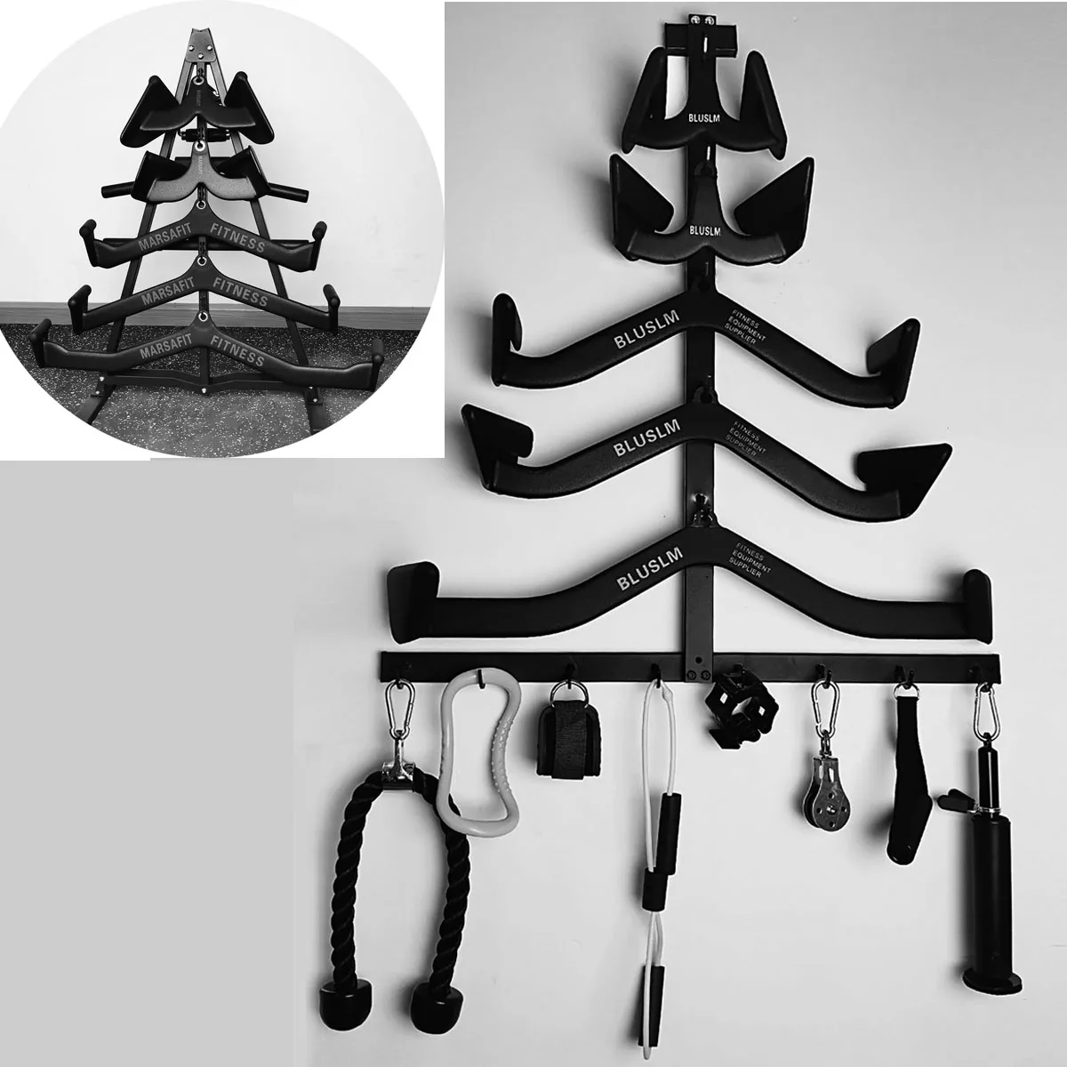 Soporte desmontable en pared