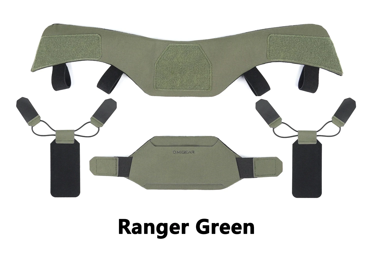 DMGear Chaleco Táctico Protector Cuello Airsoft – Militar Ripstop - imagen 2