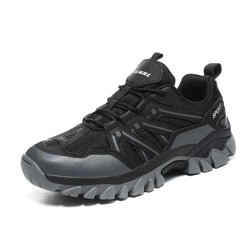 HIKEUP Botas de senderismo transpirables con punta anticolisión - imagen 5