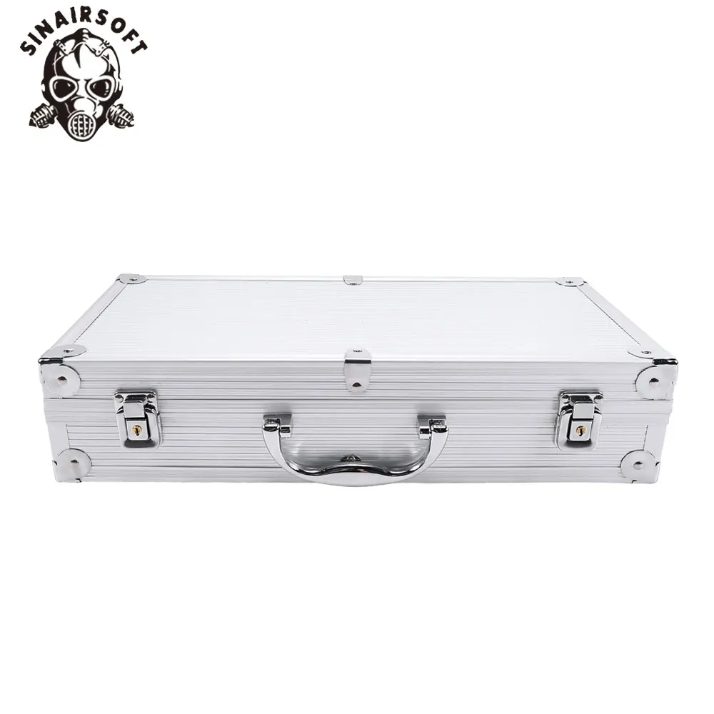 SINAIROSFT caja de herramientas táctica ligera de aluminio con espuma - imagen 5