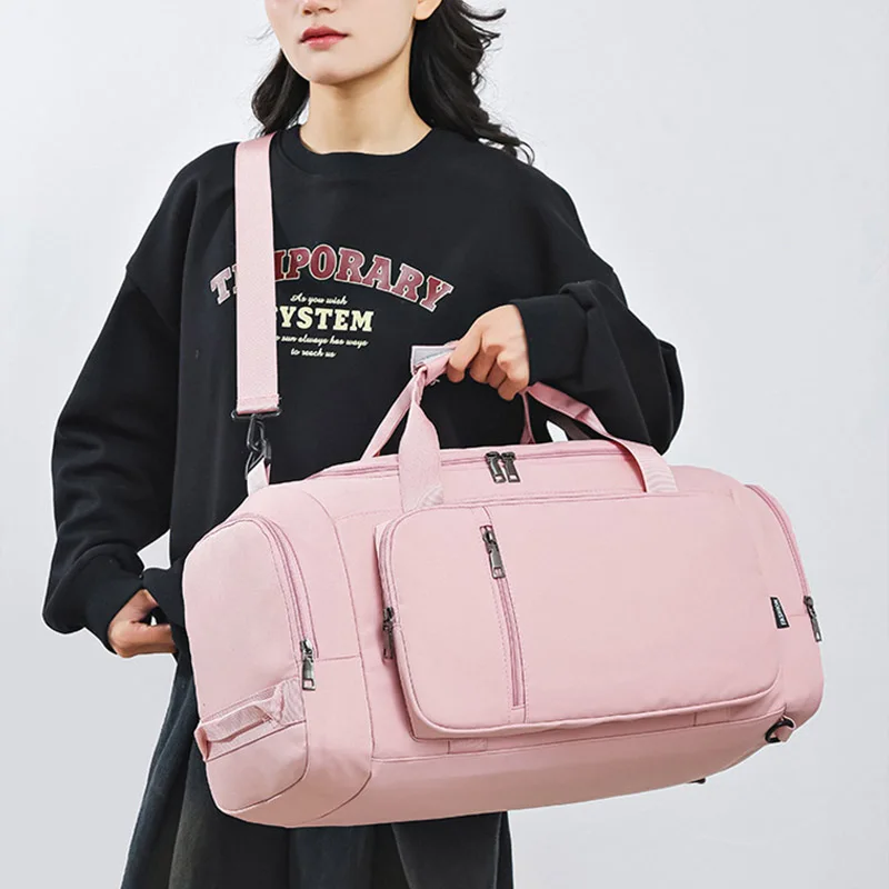 Bolso deportivo grande para mujer - hombro unico, viaje y gimnasio - imagen 4