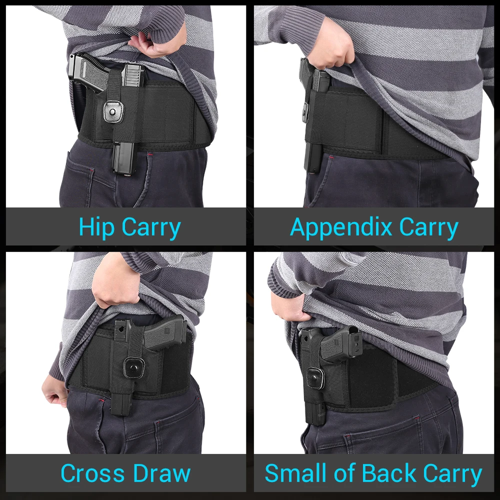 Funda táctica oculta doble para pistolas de caza al aire libre - imagen 3