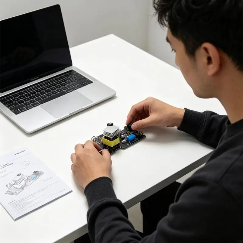 Placa circuito controlador Godox AD200 Pro II – Repuesto duradero - imagen 2