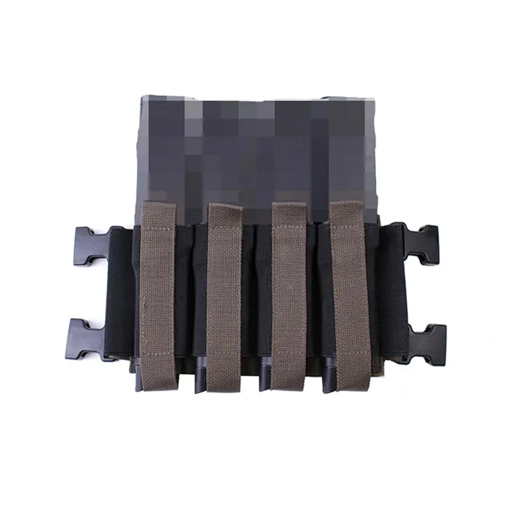 Panel Frontal de Ataque SMG con Portacargadores Elásticos para Chaleco