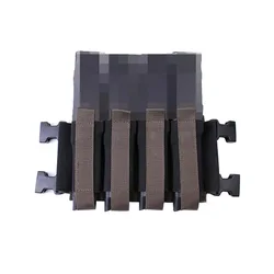 Panel Frontal de Ataque SMG con Portacargadores Elásticos para Chaleco