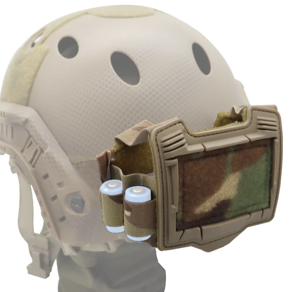 Bolsa contrapeso portabaterías MOLLE para casco táctico serie K - imagen 4