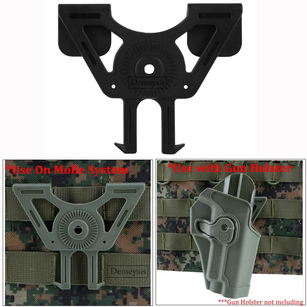 Pistolera MOLLE – Funda táctica modular para pistola - imagen 2