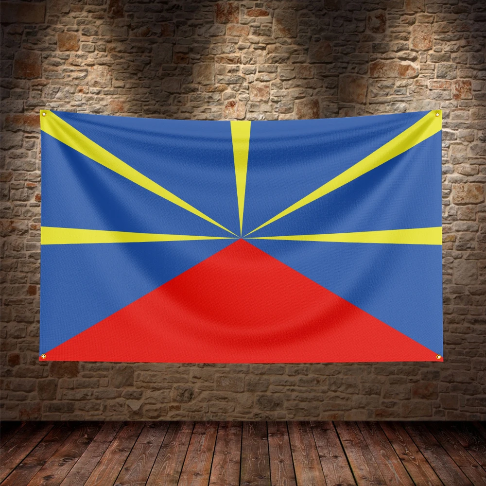 Bandera Isla de la Reunión para decoración y exterior - imagen 5