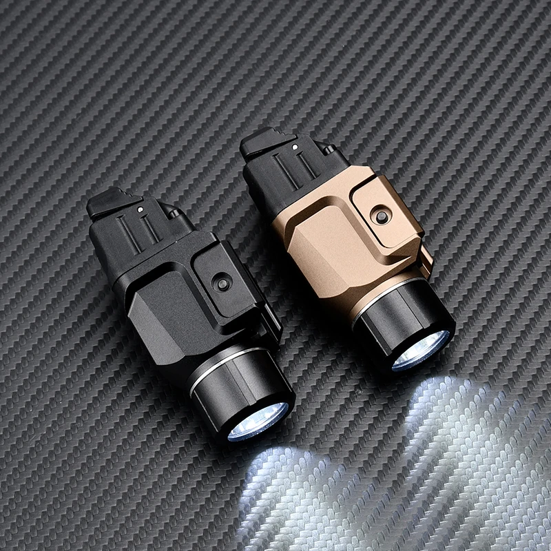 Linterna táctica WADSN para pistola con luz estroboscópica y Picatinny - imagen 5