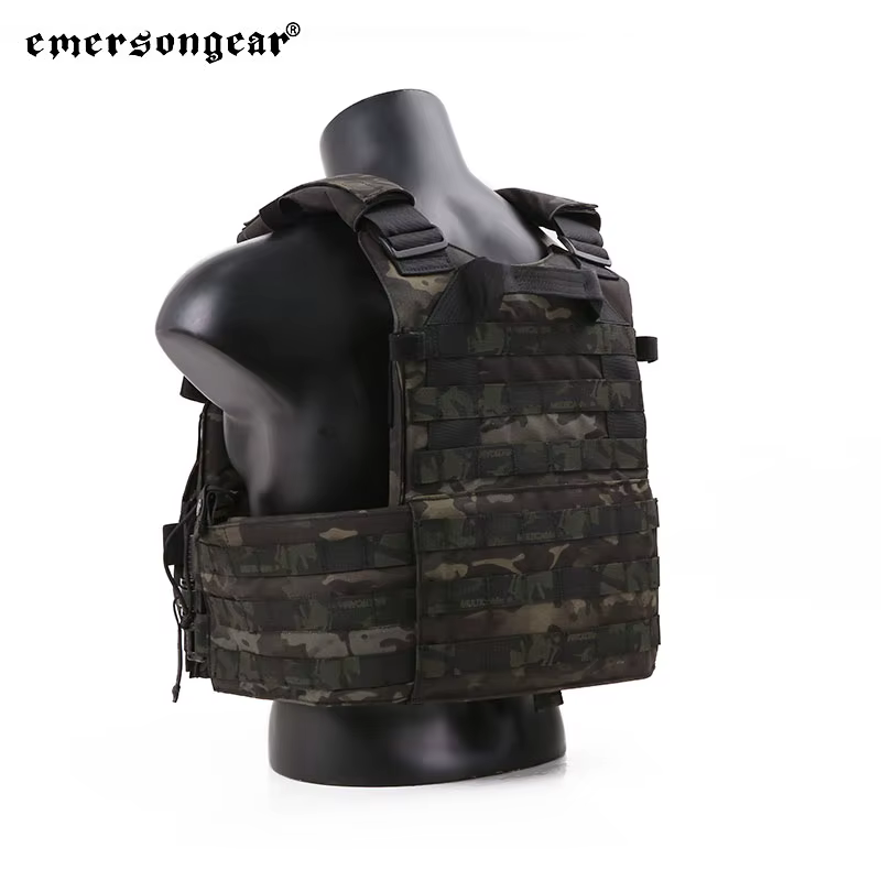 Emersongear Chaleco Táctico Liberación Rápida Portaplacas Protección - imagen 5