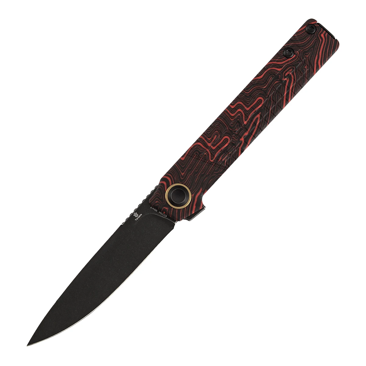 Cuchillo Tenable B2123 Kitpu Nitro-V Damasco G10 Ultem para camping - imagen 4