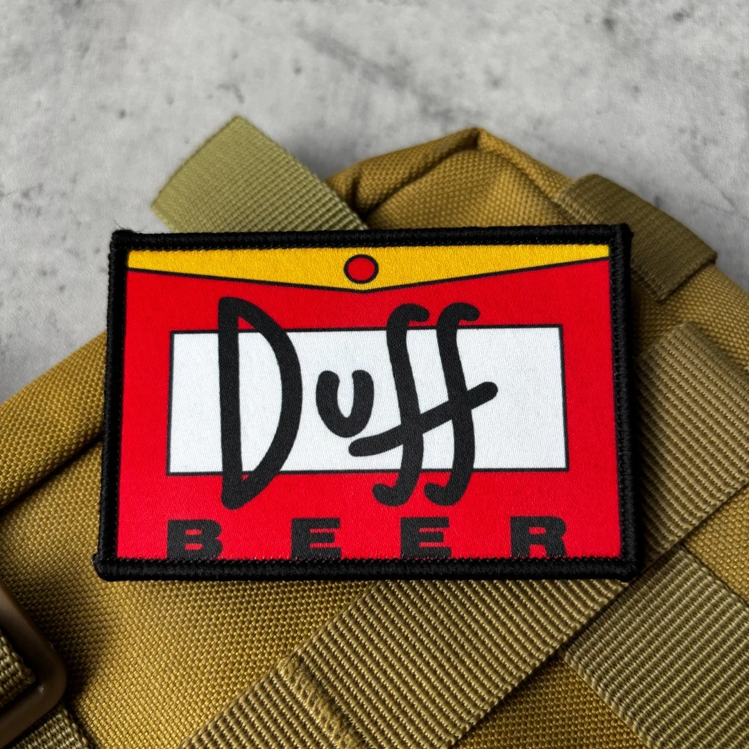 Parche táctico Duff de gancho y bucle impreso para mochila y ropa - imagen 5