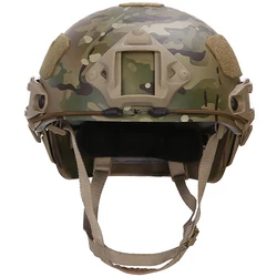 Casco táctico Emersongear FAST con rieles MOLLE Airsoft