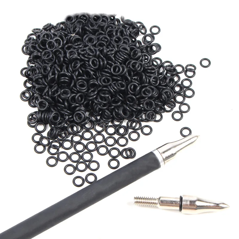 Anillos de goma en forma de O para accesorios de arquería