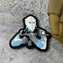 Parche SWAT HEAT - táctico con insignia moral para velcro PVC