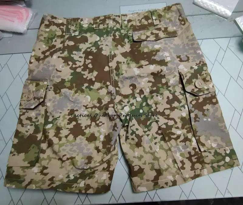 Pantalones cortos tácticos camuflaje alemán multibolsillo hombre - imagen 3