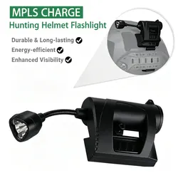 Linterna Táctica Casco MPLS CHARGE LED Nocturna Caza