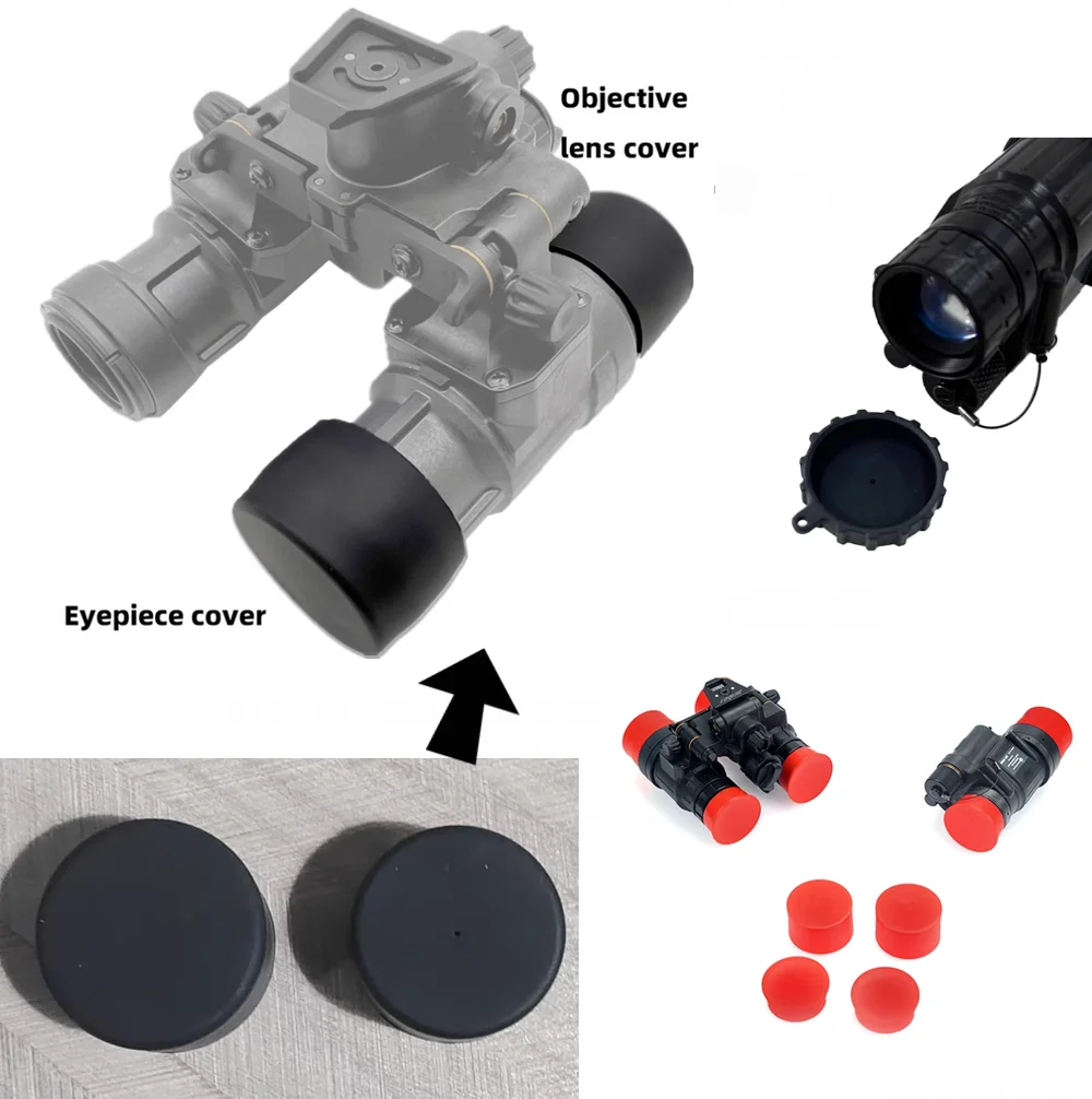 Tapa protectora suave lente NVG diurna antipolvo PVS14/PVS31 - imagen 4