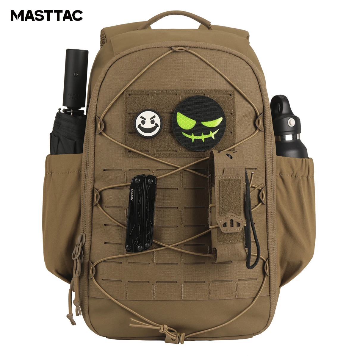 Mochila táctica MOLLE ligera de nylon outdoor para portátil - imagen 3