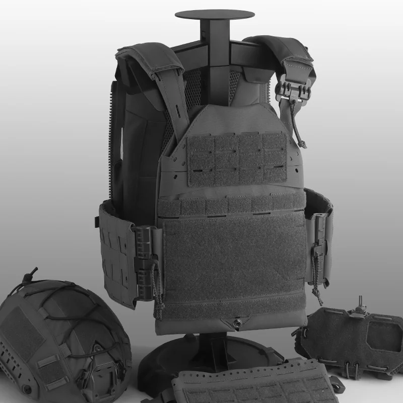 Poseidon Defense LV-120 Chaleco airsoft táctico liberación rápida MOLLE - imagen 3