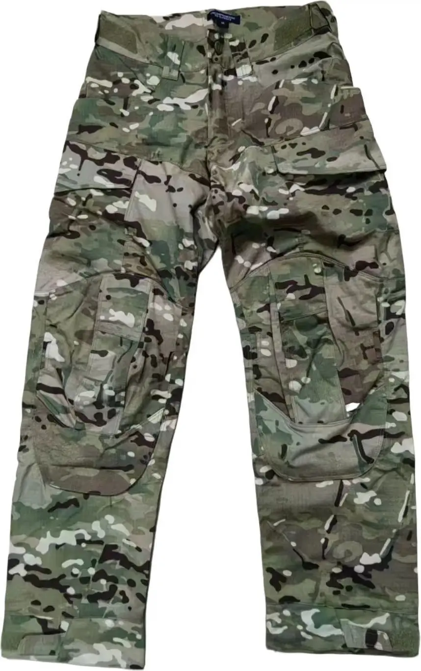 LEAF Assault Pant AR pantalones tácticos caqui efecto lobo barro
