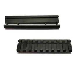 Adaptador riel cola de milano a Picatinny para presión Airsoft